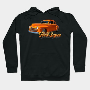 1946 Ford Super Deluxe Coupe Hoodie